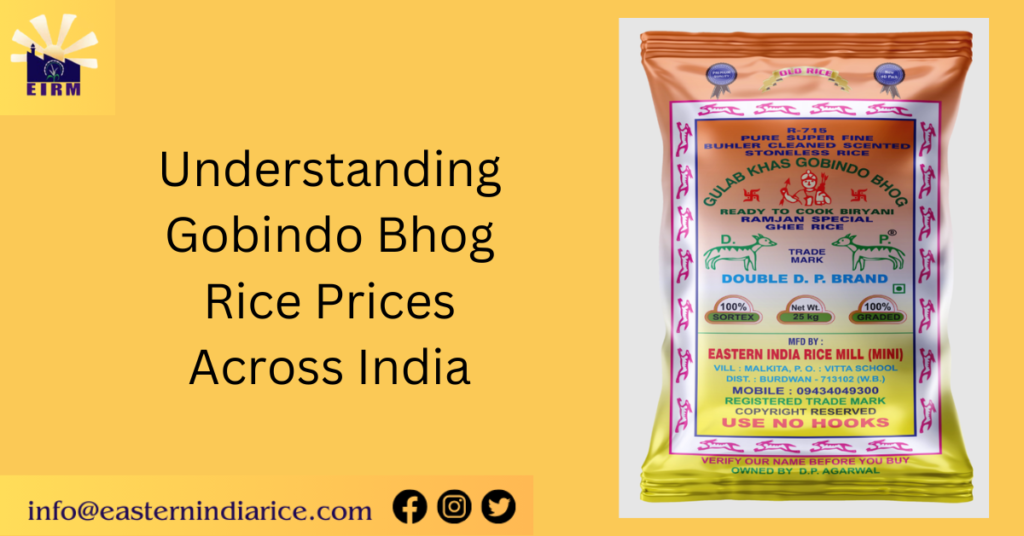 Understanding Gobindo Bhog Rice Prices Across India