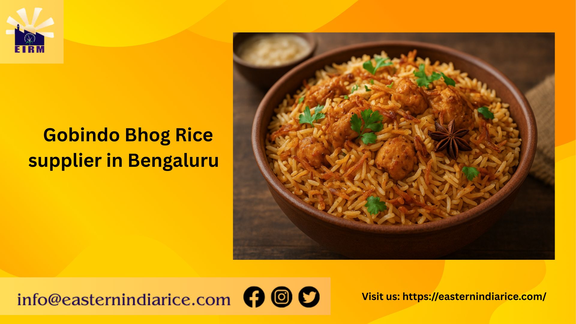 gobindobhog rice supplier in bengalor