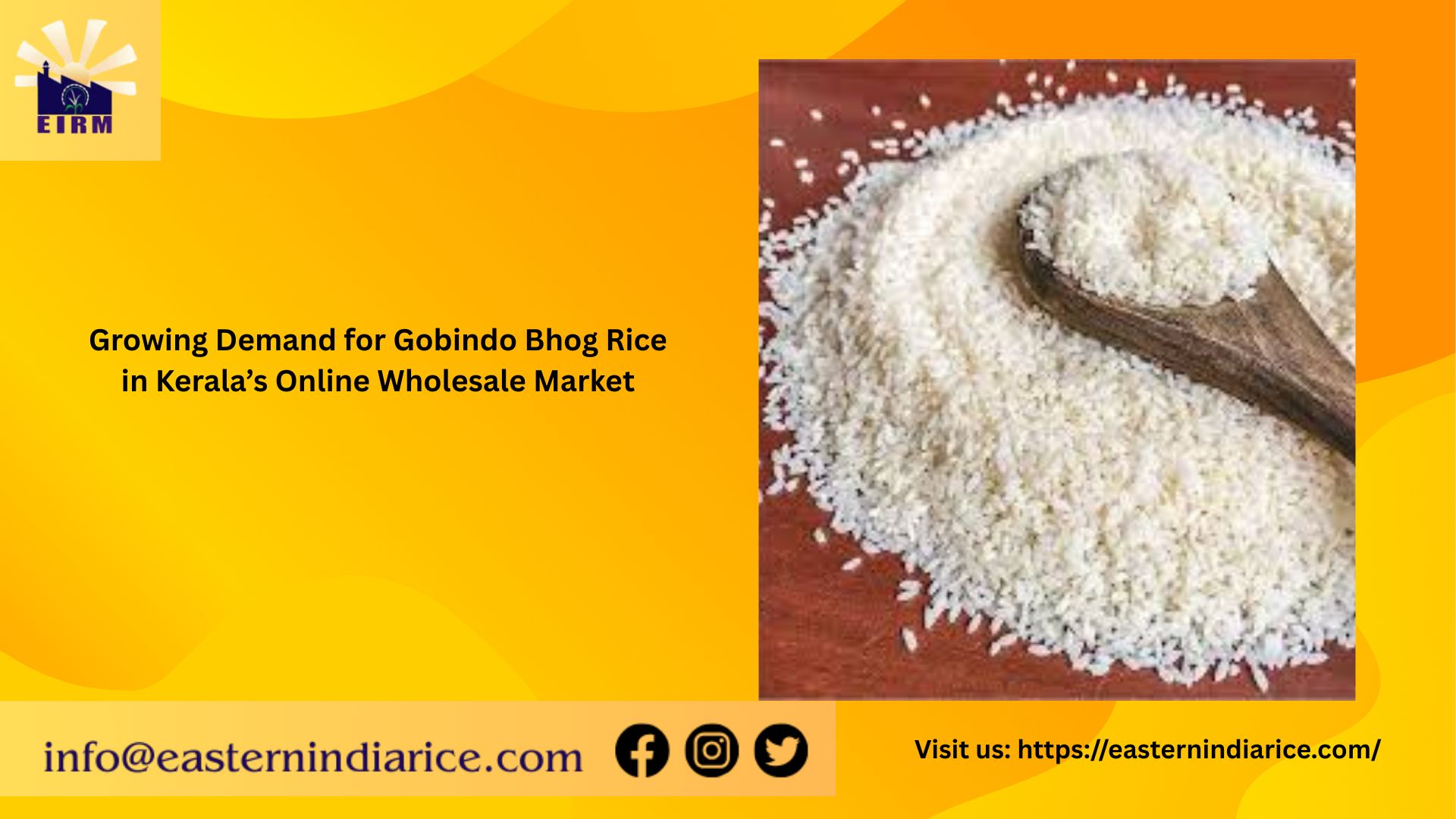 Exploring the Growing Demand for Gobindo Bhog Rice in Kerala’s Online Wholesale Market