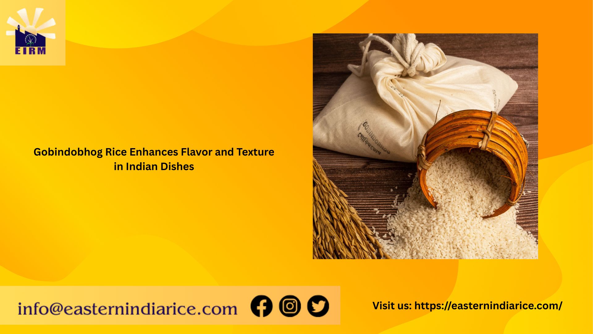 How Gobindobhog Rice Enhances Flavor and Texture in Indian Dishes