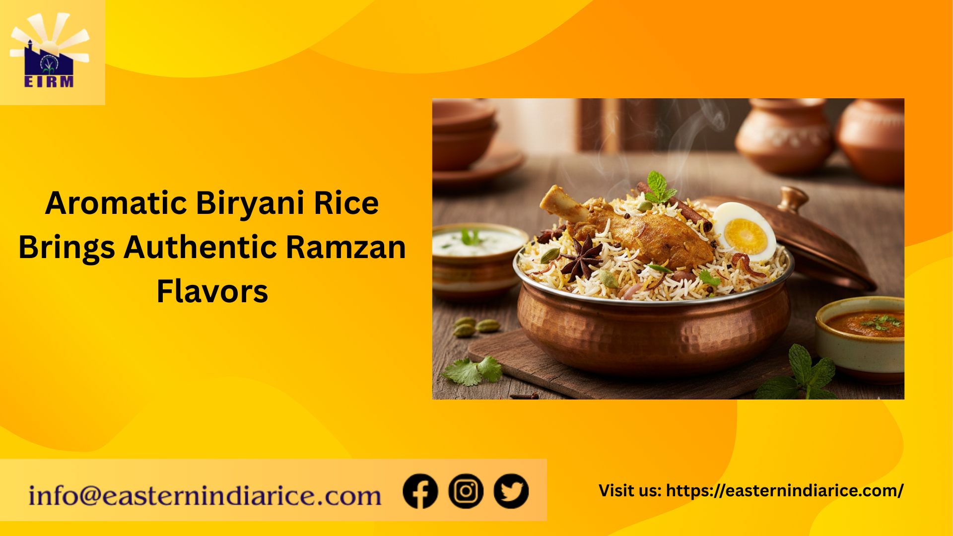 How Aromatic Biryani Rice Brings Authentic Ramzan Flavors to Your Kitchen