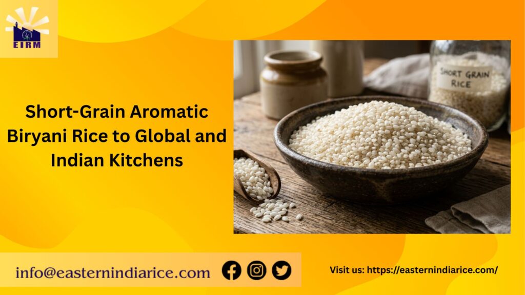 Short-Grain Aromatic Biryani Rice to Global and Indian Kitchens