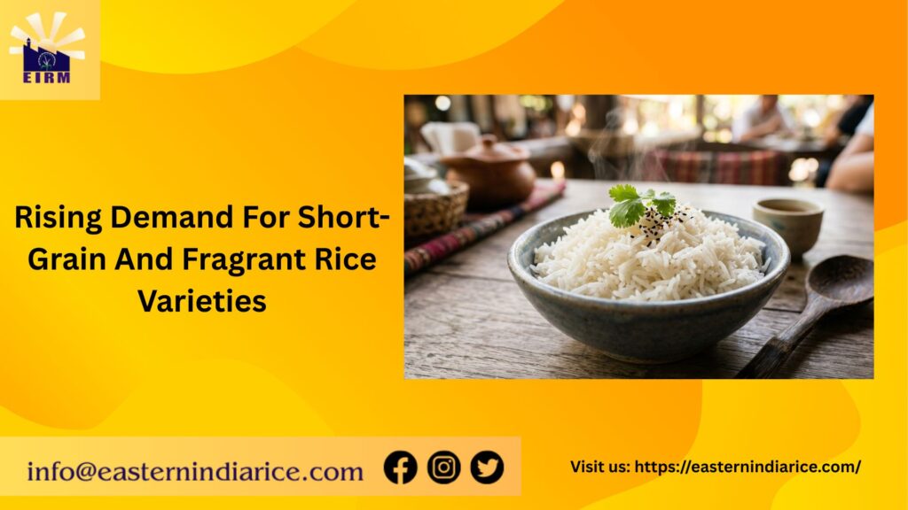 Rising Demand For Short-Grain And Fragrant Rice Varieties