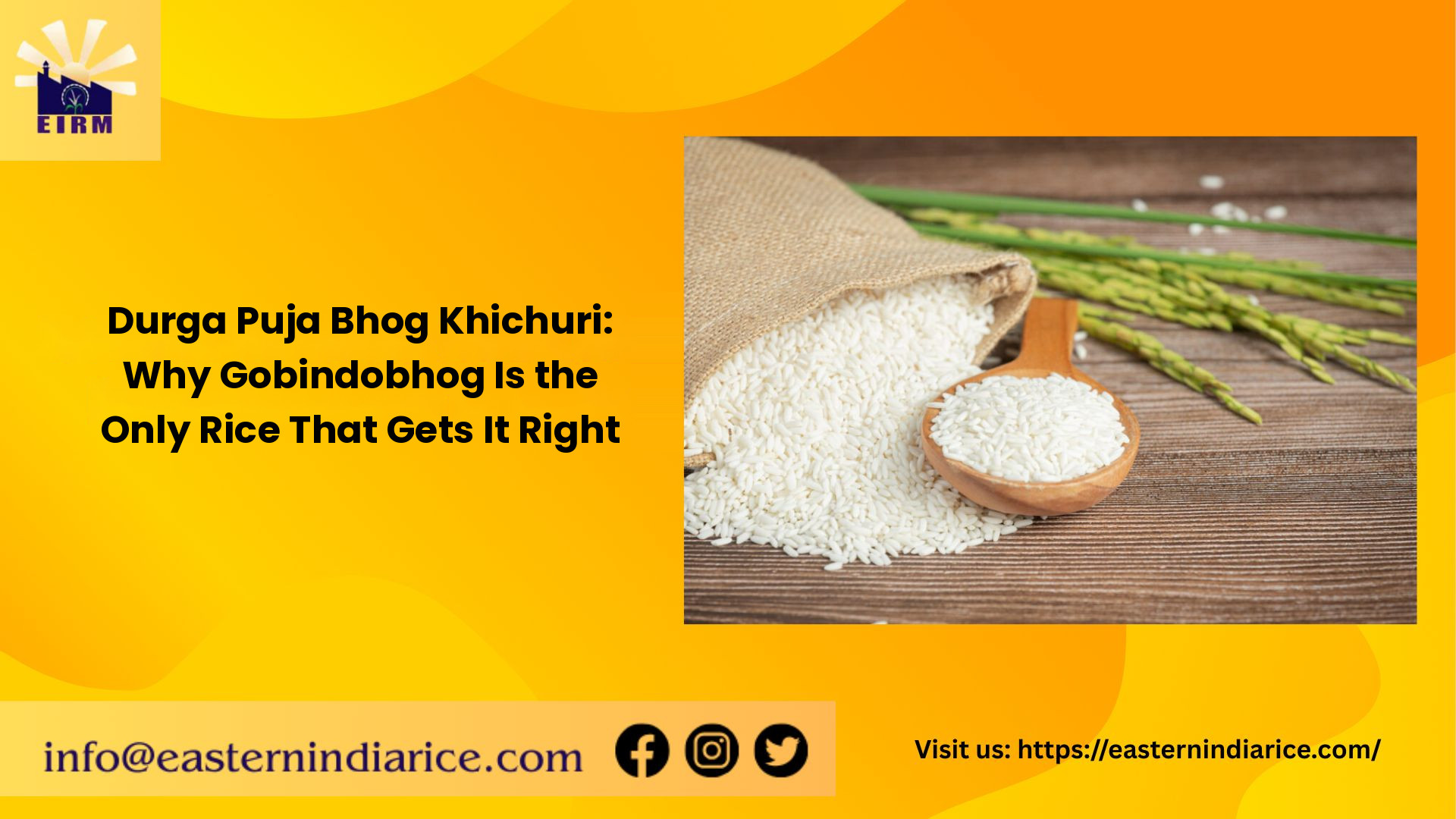 Durga Puja Bhog Khichuri: Why Gobindobhog Is the Only Rice That Gets It Right